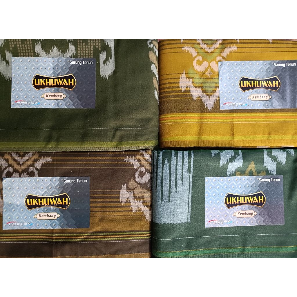 Sarung Tenun Ukhuwah Kembang Dewasa. Harga Per 1 Pcs