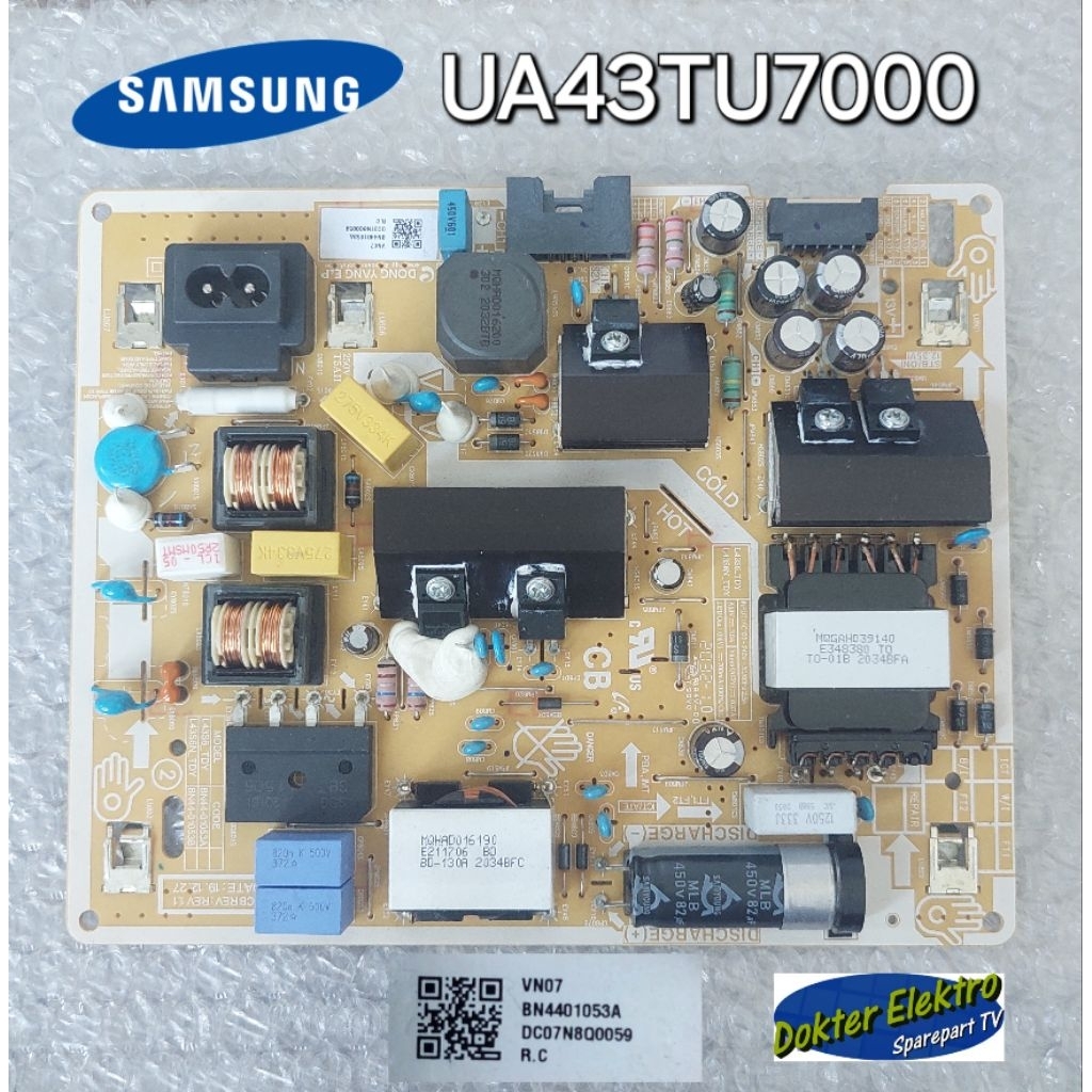 PSU TV SAMSUNG UA43TU7000K UA43TU6900K ORIGINAL