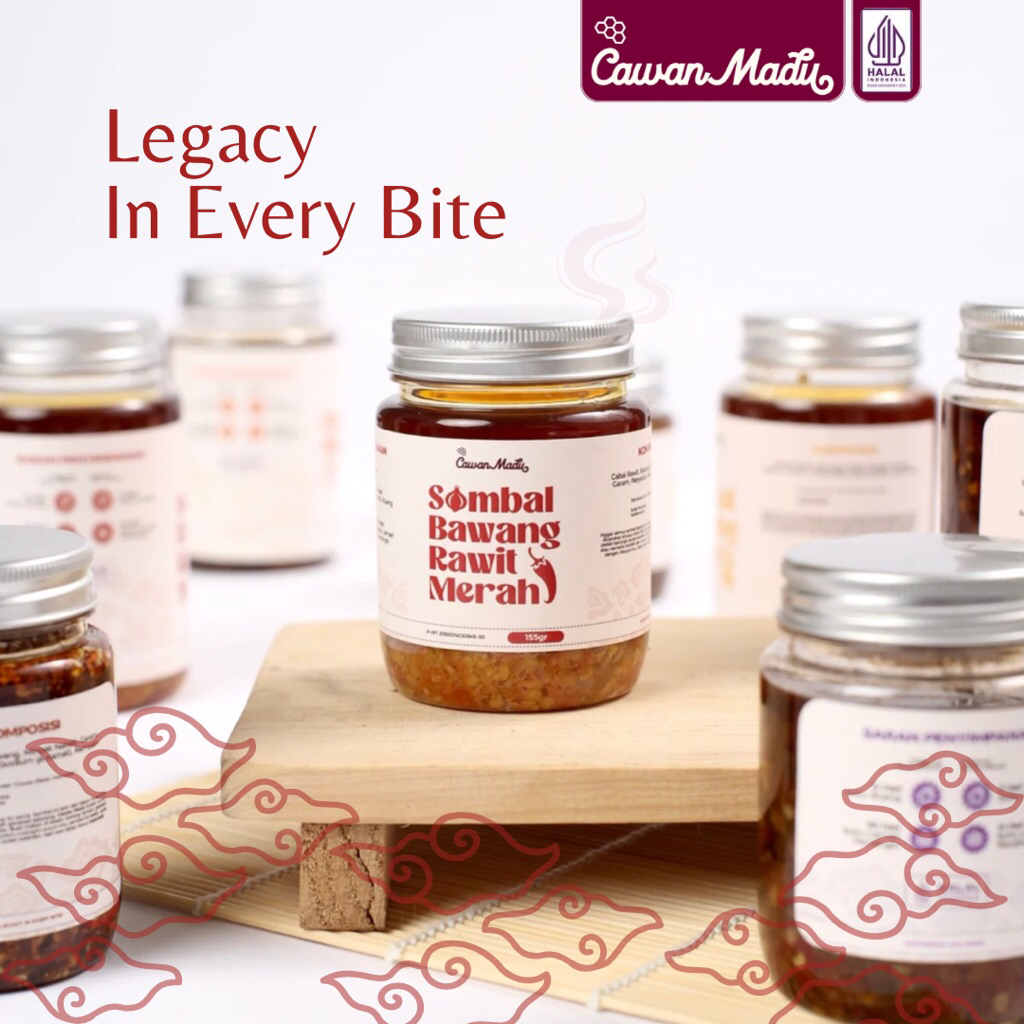 Cawan Madu - Sambal Bawang Rawit Merah 155gr