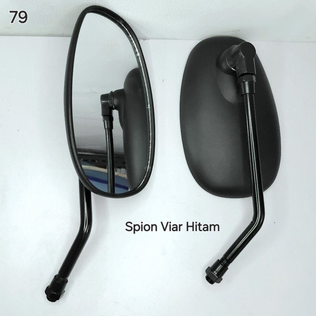 Spion Motor Roda Tiga Hitam Model GS79 untuk Kendaraan Niaga