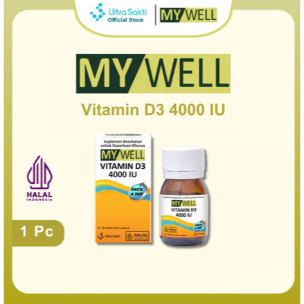 MY WELL Vitamin D3 4000IU