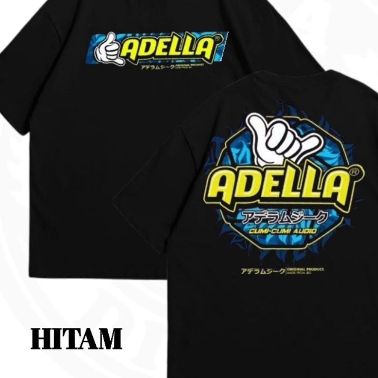 Kaos Adella Music Comunity Bahan Cotton Combed 24s Pakaian Pria Wanita DTF Premium