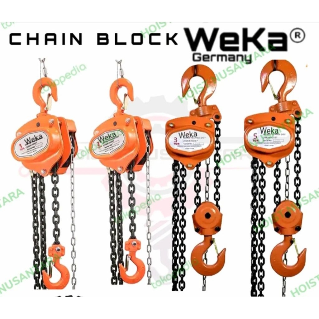 chain block takel 3 ton x 15 meter weka germany