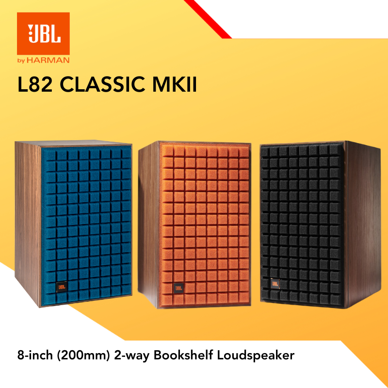 Speaker JBL L82 L-82 L 82 Classic MkII MK-II MK2 MK-2 8-inch (200mm) 2-way Bookshelf Loudspeaker
