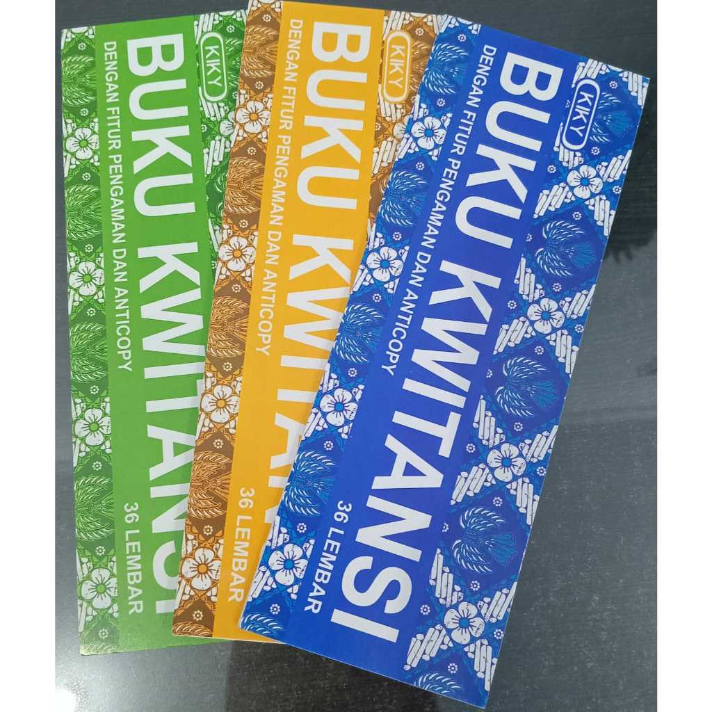 Buku Kwitansi Kecil Kiky/Nota Kwitansi Kecil