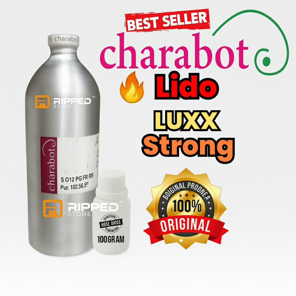 100ml Bibit Parfum Murni Lido Strong By Charabot Original