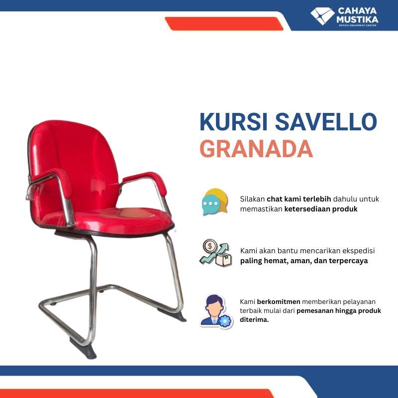 KURSI HADAP KURSI DIREKTUR KURSI GURU KURSI KANTOR SAVELLO GRANADA TERMURAH MALANG