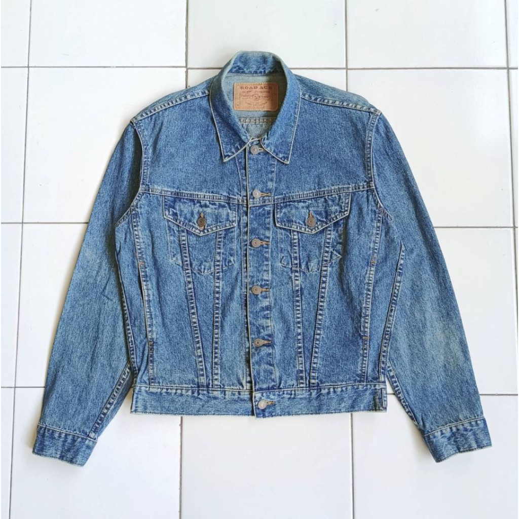 Jaket Jeans Denim Vintage ROAD ACE Japan