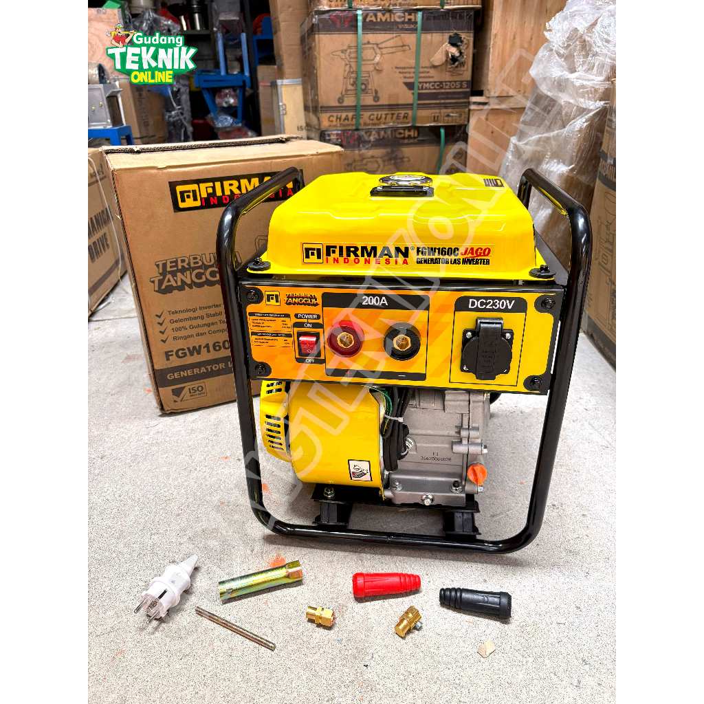 FIRMAN Genset LAS FIRMAN FGW160Q FGW160C 160A / Generator Welding 160 Ampere FGW 160 160C - Power Ge