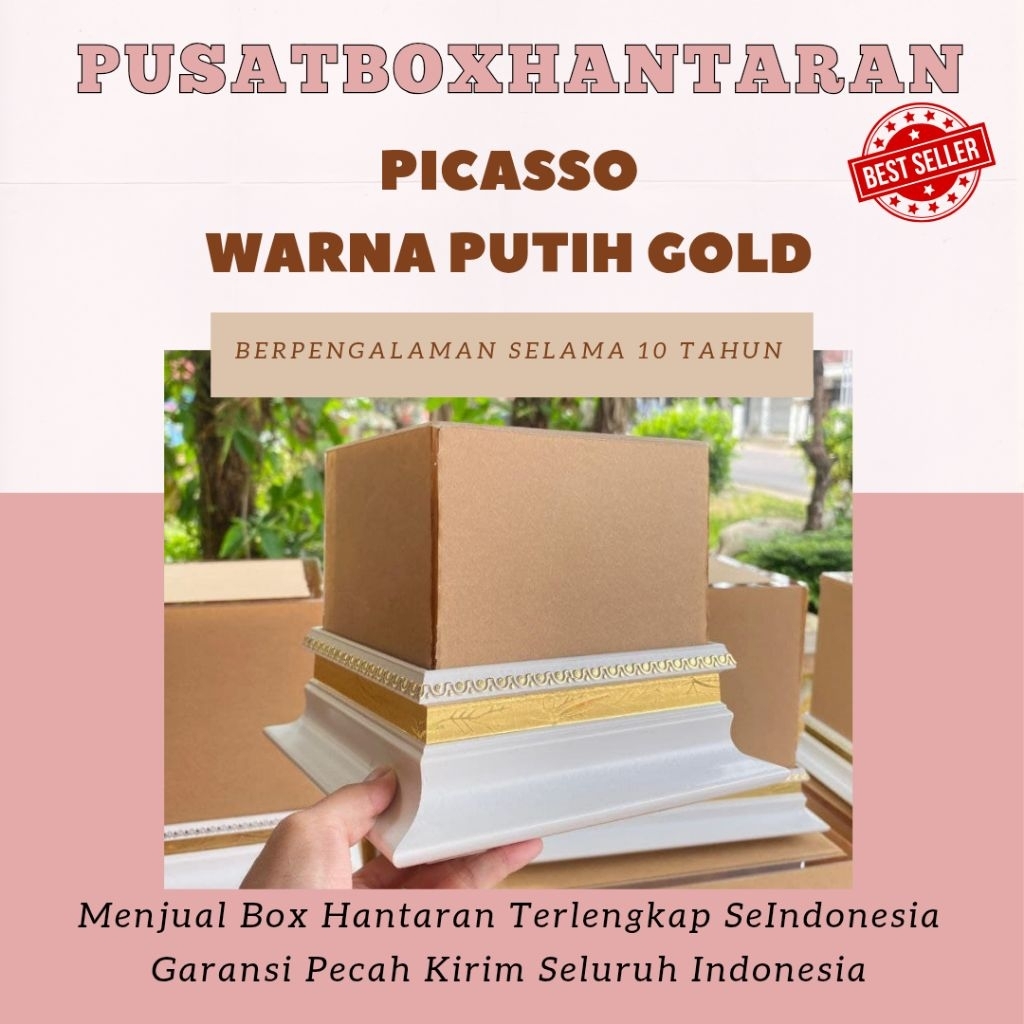 BOX HANTARAN PICASSO SINGEL FRAME  | BOX HANTARAN PERNIKAHAN | BOX HANTARAN AKRILIK TERMURAH