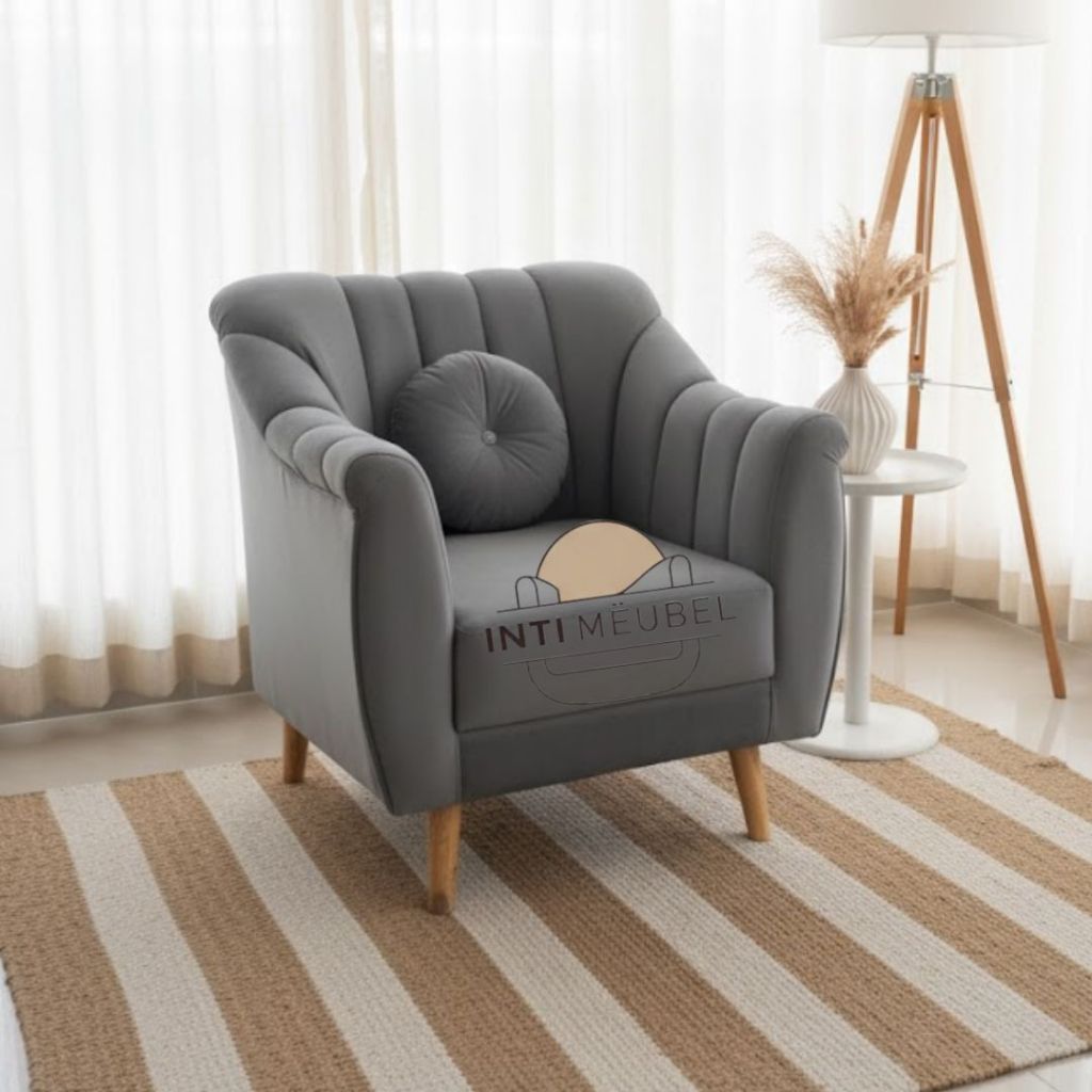 DAHLIA - Sofa Minimalis | 1 seater / Sofa Minimalis / Sofa Aesthetic / Sofa Ruang Tamu