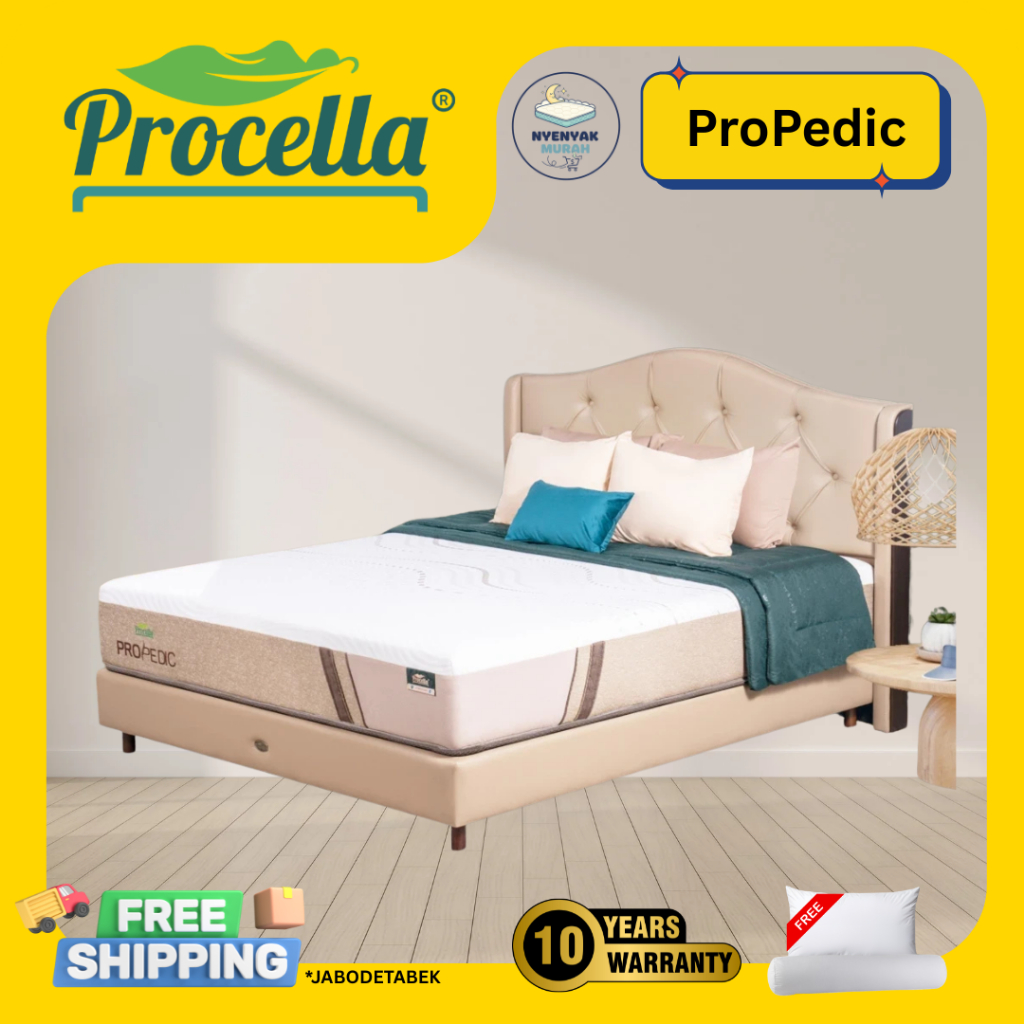 Kasur Springbed PROCELLA Propedic - Full Set Size/Ukuran 100x200 120x200 160x200 180x200 200x200