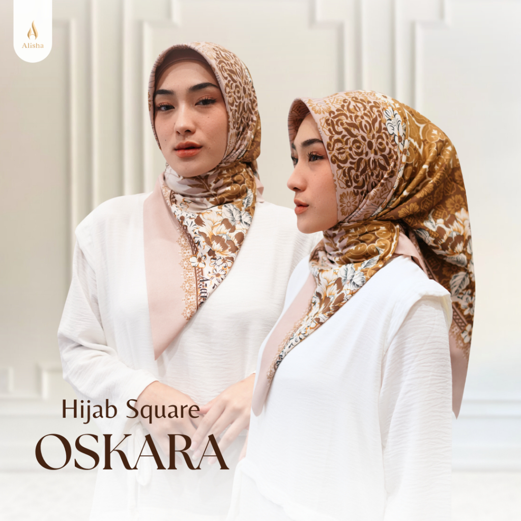 OSKARA (CHECKOUT dan MINIMAL KLIK 20x atau MINIMAL PEMBELIAN 1 KODI/20pcs) Paket Hijab + Box ALISHA
