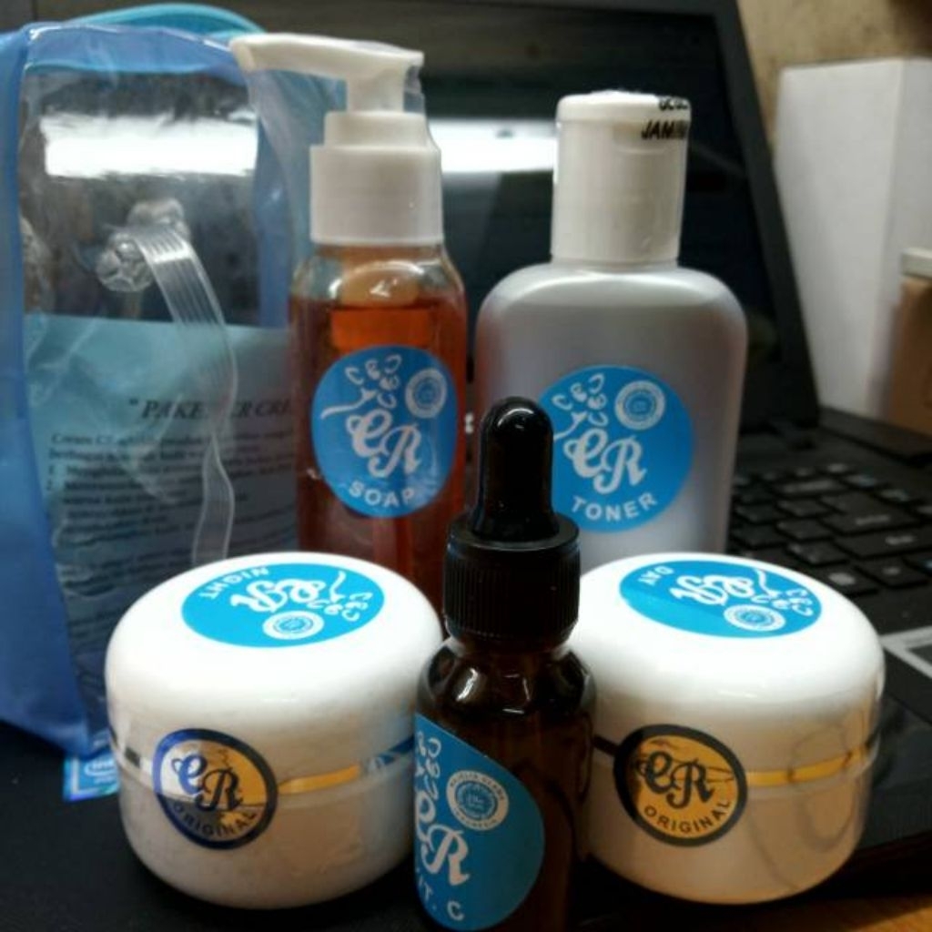 paket cream cr biru ori 30gr