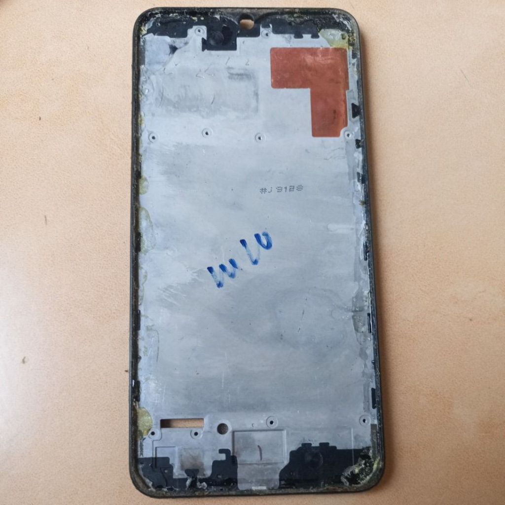 prame+tatakan lcd samsung m10 ori copotan