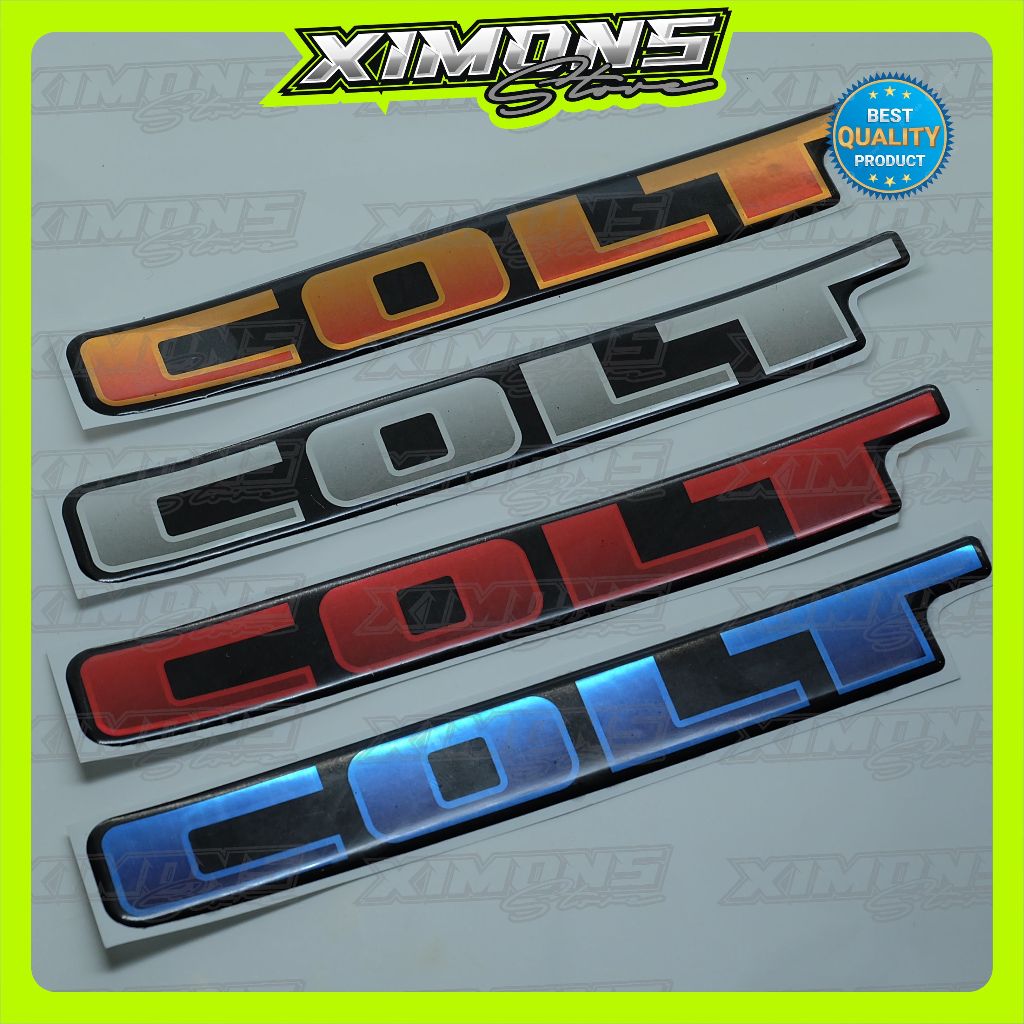 Emblem Timbul Colt L300 / Emblem Mitsubishi Colt L300