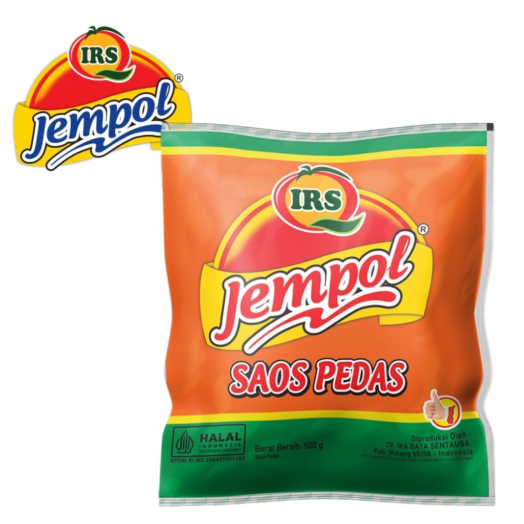 Saos Pedas Jempol Botol 140 ml/Refill 500 g/Sachet 9 g