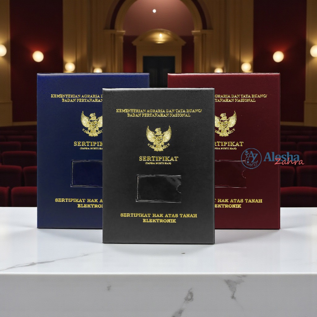 AZ.BAGSTORE MAP SERTIFIKAT TANAH ELEKTRONIK /  MAP COVER SERTIFIKAT / TEMPAT WATERPROOF / PENYIMPANA