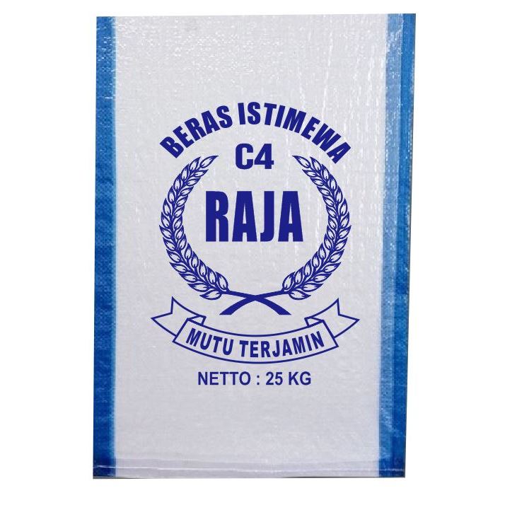 Karung Beras 5 Kg Putih Custom Sablon 1 Warna – Free Desain