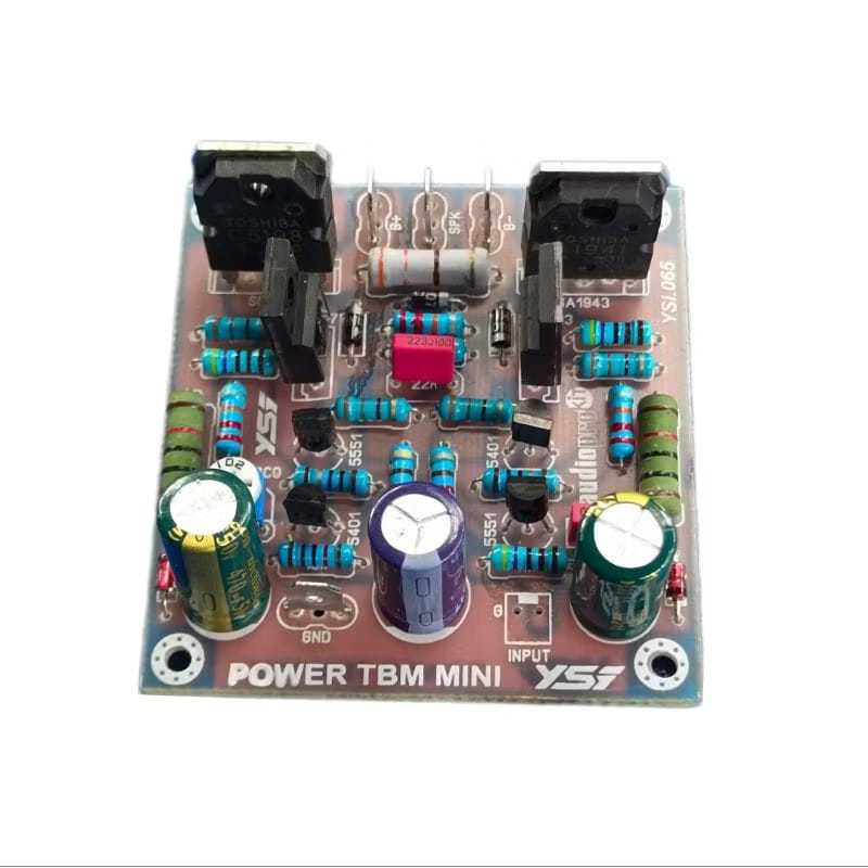 Kit Power TBM Mini KIT Power Amplifier TBM MINI PCB FIBER