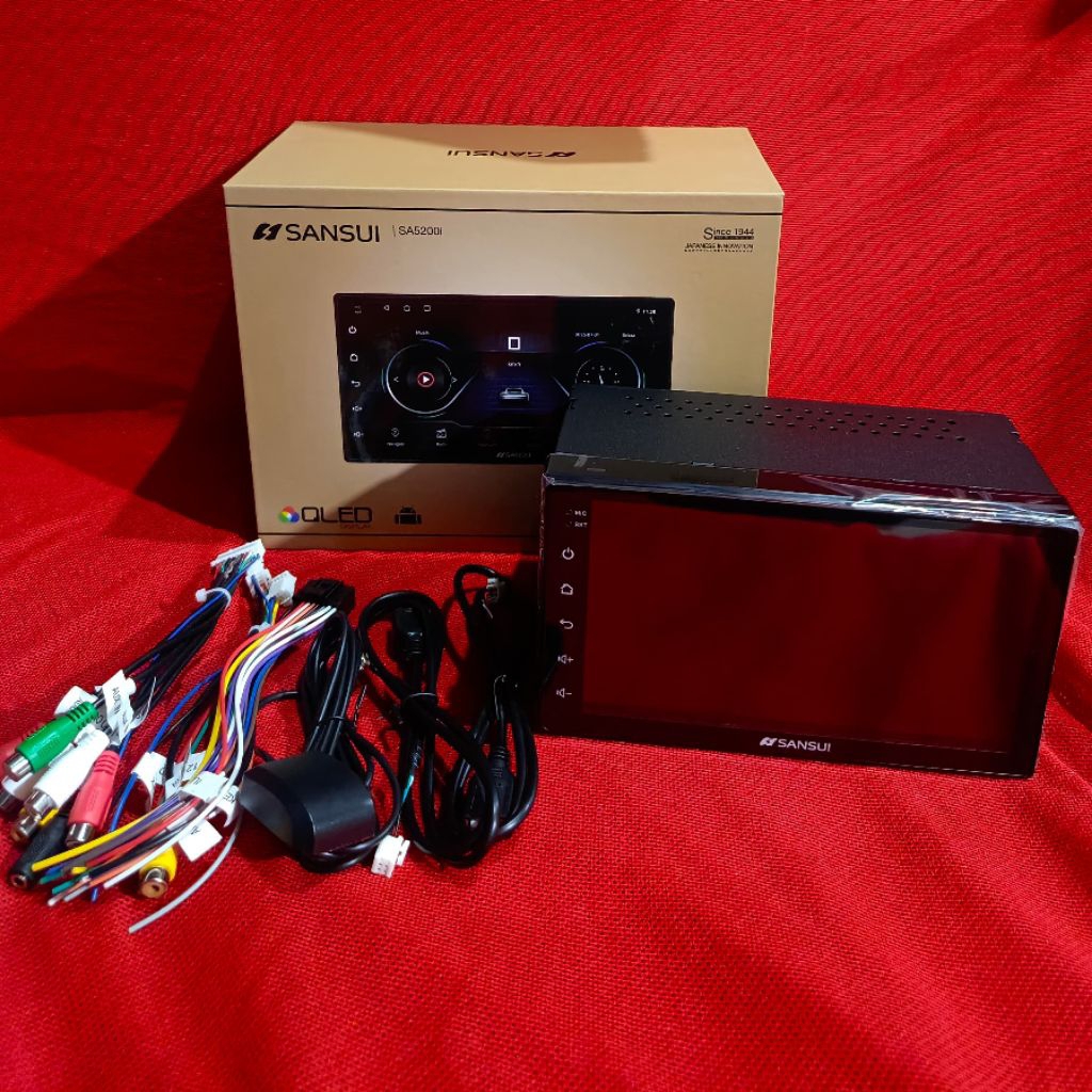 Head Unit Sansui Classic 7 Inch Ram 4/64 - SA5200i- head unit Android mobil 7 inch