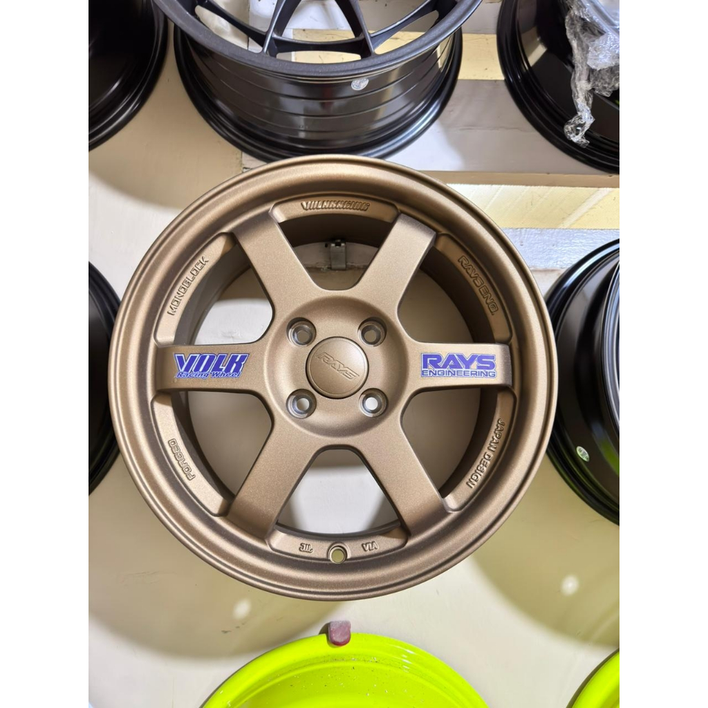 te37 og bronze ring 15 4x100