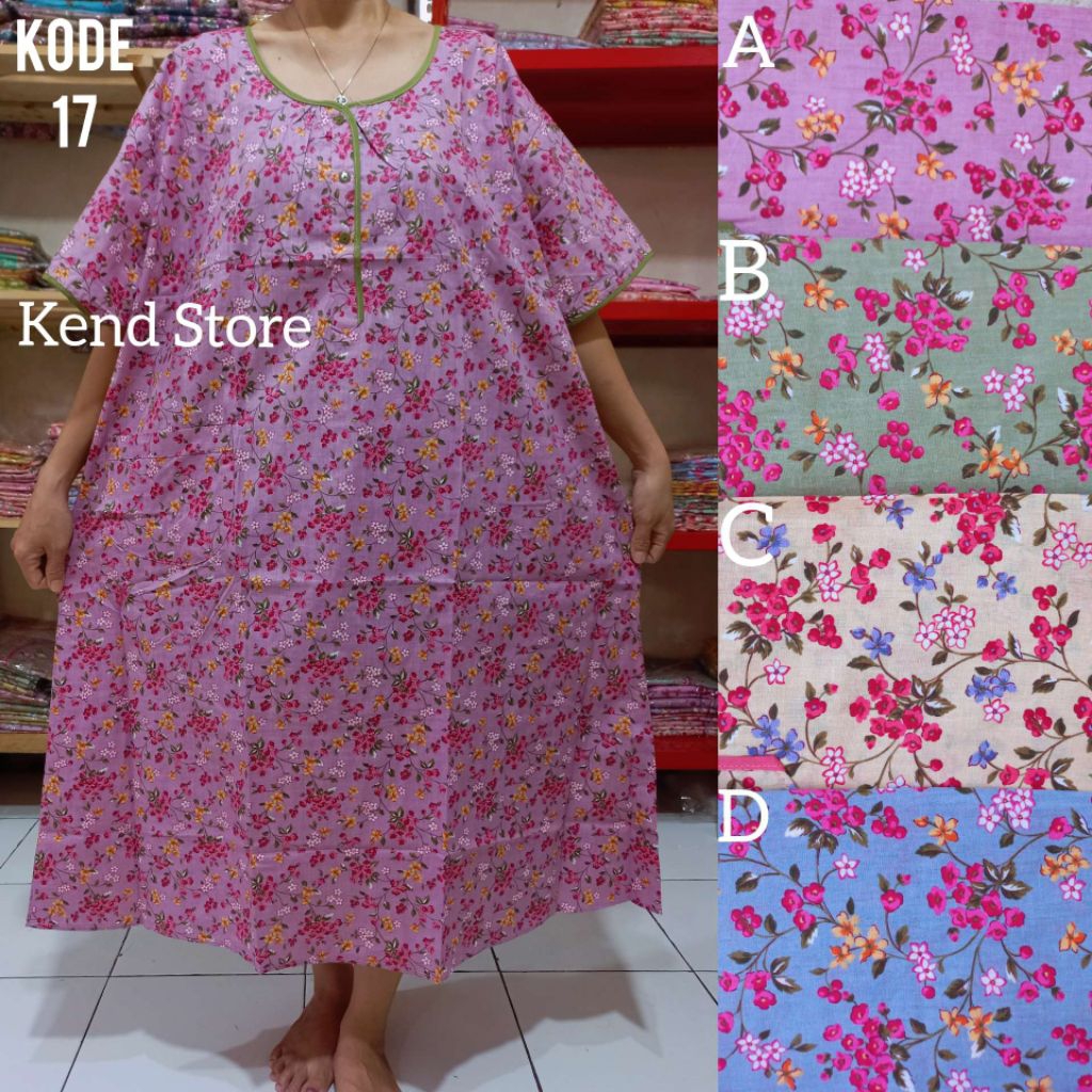 Daster Super Jumbo Ld 140Cm Katun Jepang Lokal Kajep  Pretty Girl