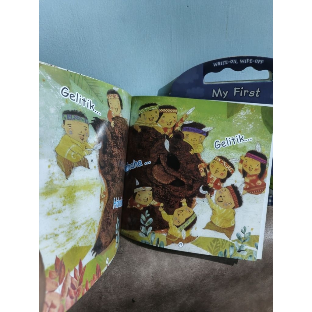 buku cerita anak hello kiddo sepuluh anak indian