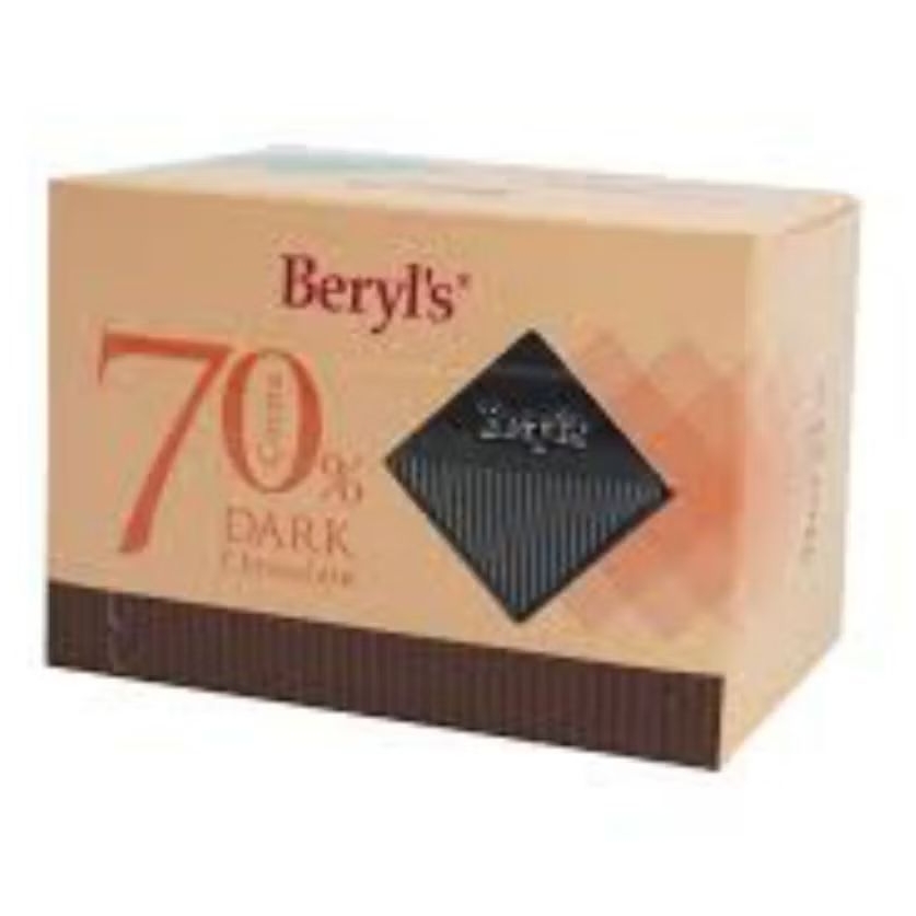 BERYL'S beryls dark chocolate 70 % cocoa
