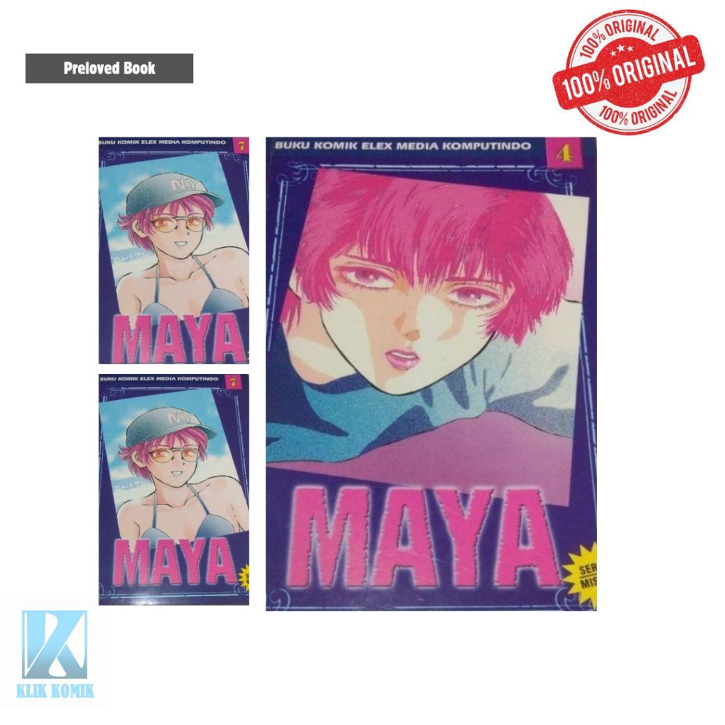 Komik Serial Misteri Maya Yukihisa Motojima Satuan Terbitan Elex