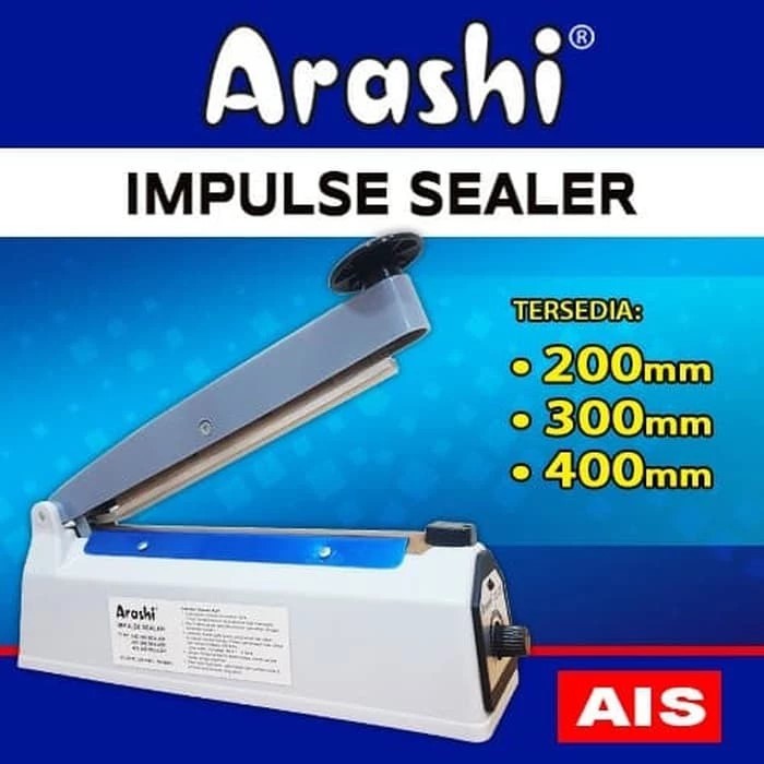 Hyperlite Impulse Sealer AIS 300 30cm Alat Perekat Press Plastik AIS300