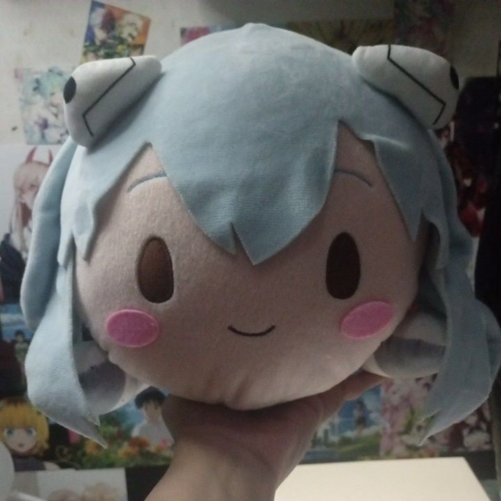Official Nesoberi Plush REI AYANAMI EVANGELION / Boneka Nesoberi Rei ORIGINAL