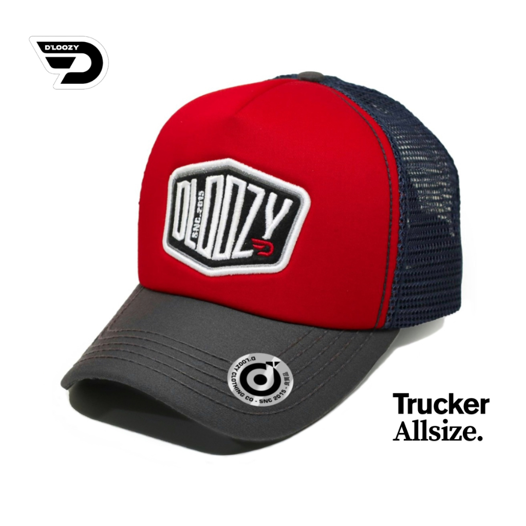 DLOOZY Topi Jaring Pria Proshop Trucker Distro Skaters Original Dripon Official DLZTR-AMN