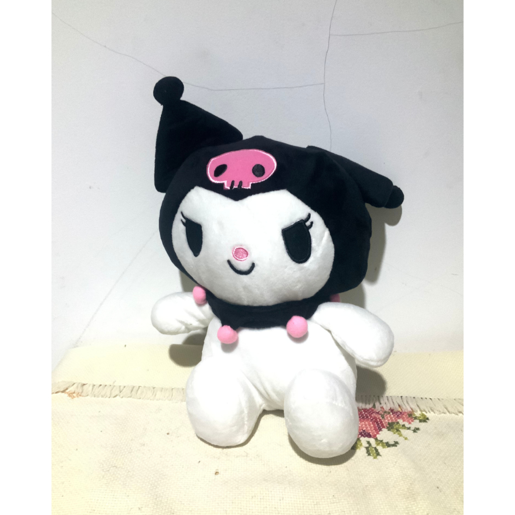 Boneka Kuromi Plush Sanrio Lucu dan Lembut (Preloved)