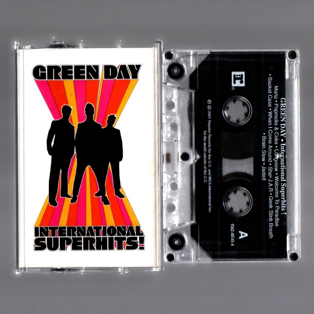 Kaset Pita Band Barat - Green Day // International Superhits - Tape Tested