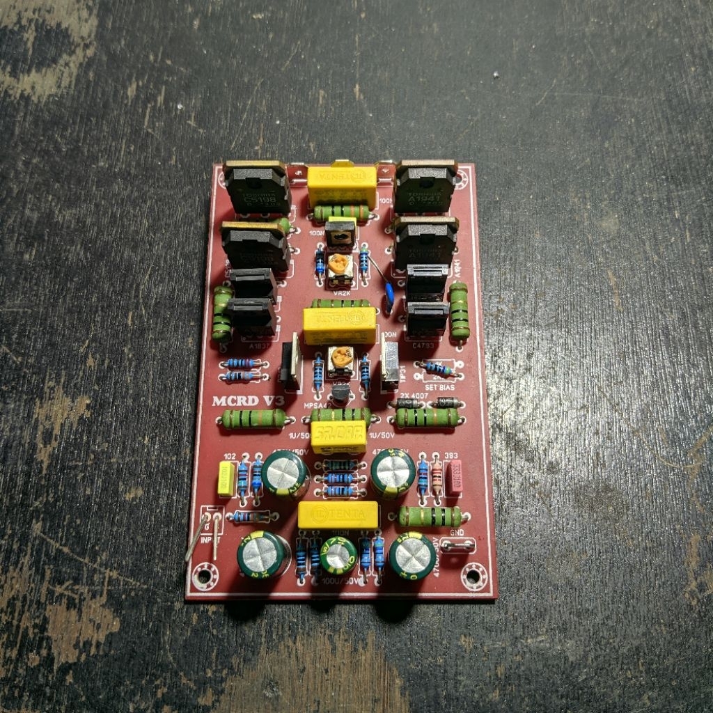 Driver mcrd v3 flat clarity tebal - by red audi