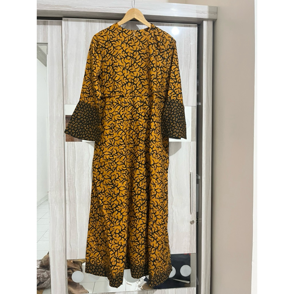 Preloved dress batik katun premium