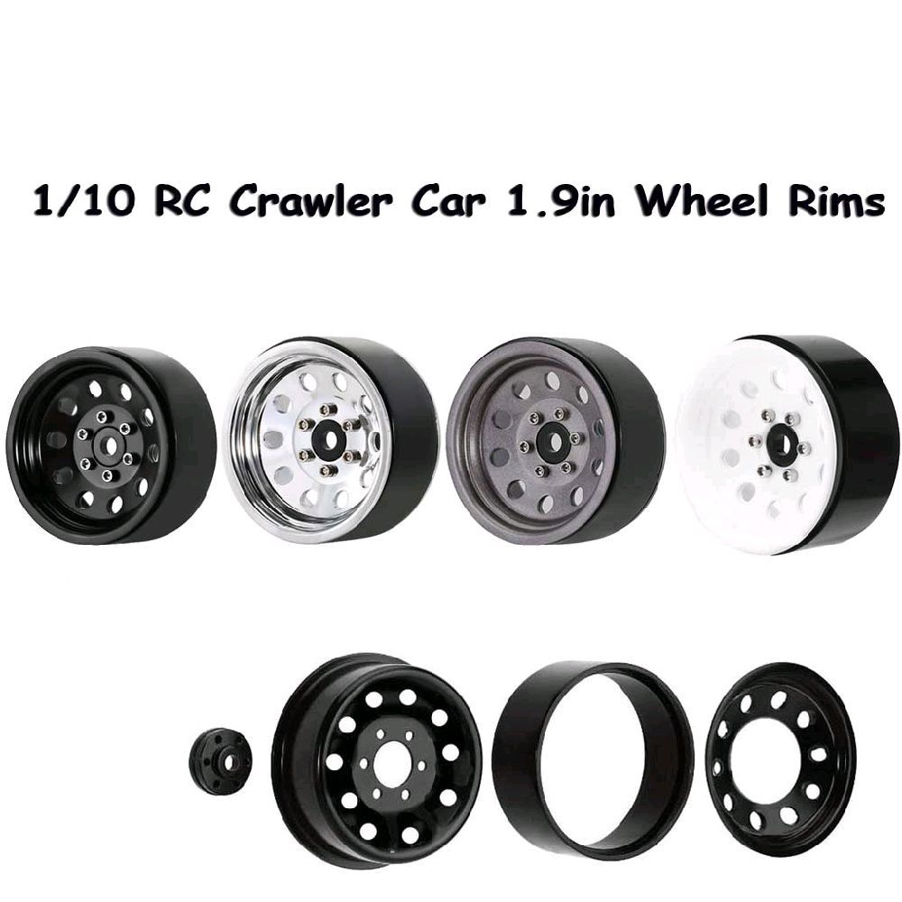 Velg beadlock 1.9 Rc Axial scx10 RGT MN999 1/10 Velg 1.9 Beadlock Velg Rc