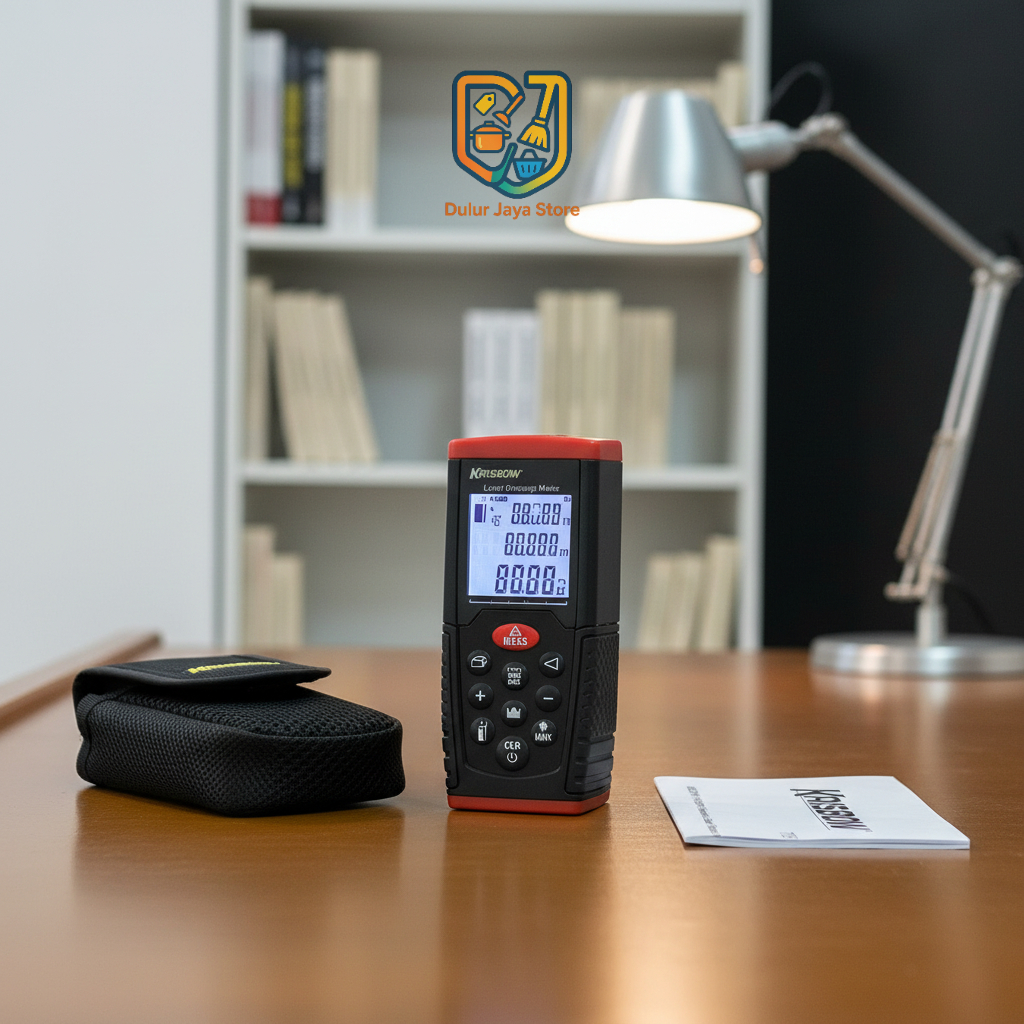 Krisbow laser distance meter 100 M meteran laser digital
