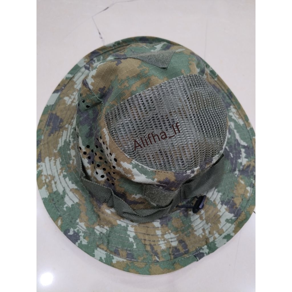 Topi Rimba loreng kostrad kawat / Topi loreng sage TERBARU /TNI.TNI AL. KRI. KKO. TNI AD