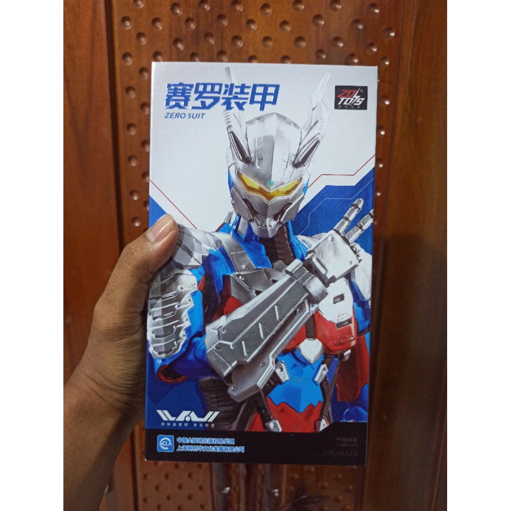 Zd toys ultraman zero suit