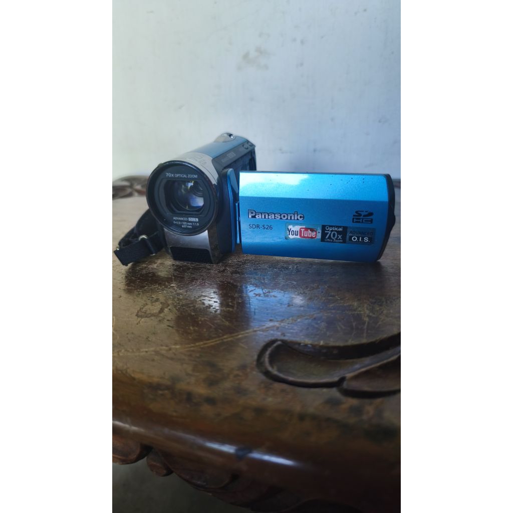 Kamera Handycam Panasonic SDR-S26 Kamera Mati/Bahan Service