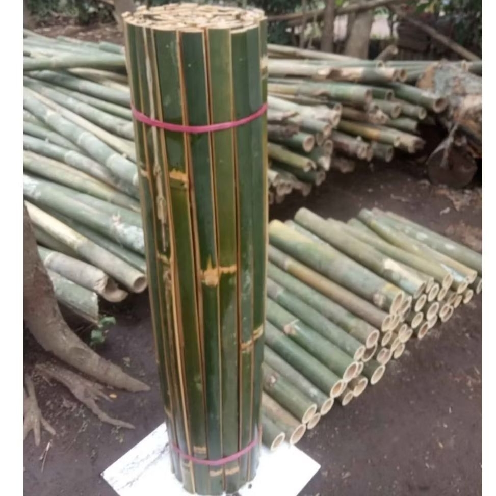 Bambu belah / Reng bambu / bahan pagar ,kandang ternak dll