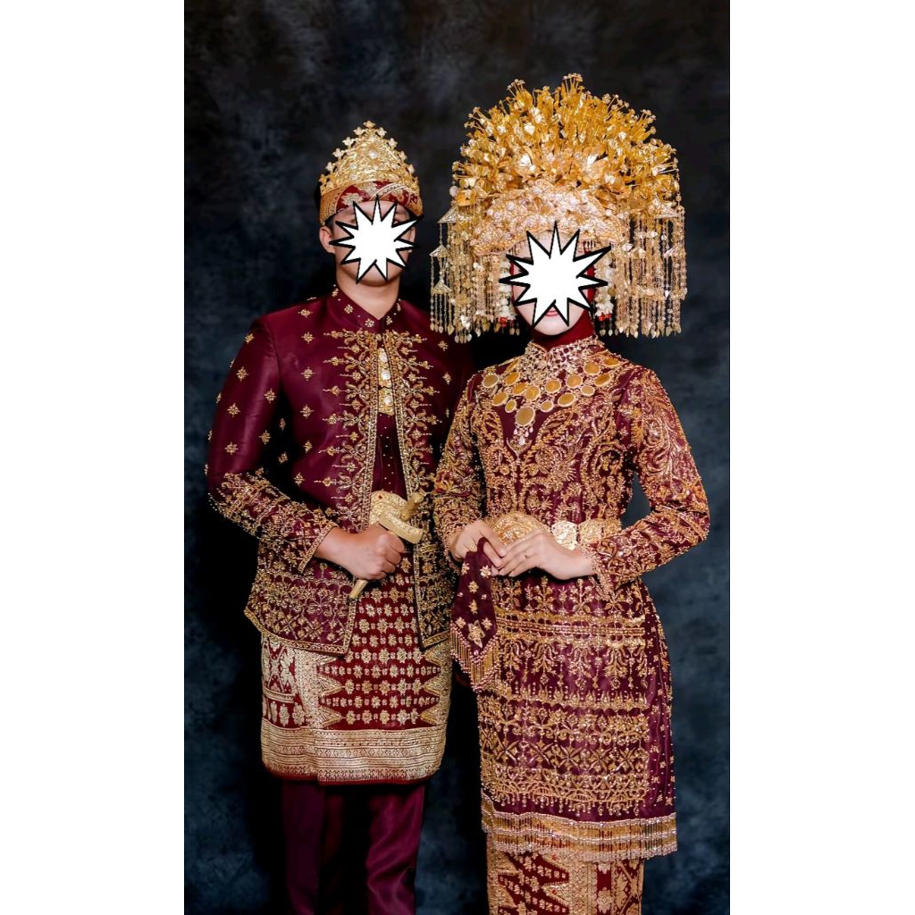 Baju Pengantin Bordir Palembang