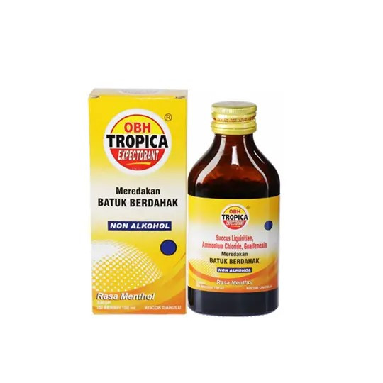OBH TROPICA EXPECTORANT PLUS MENTHOL SIRUP