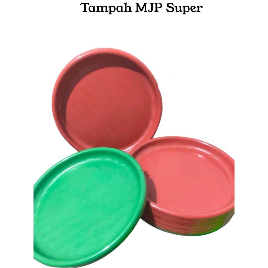 Tampah Plastik Bulat Jumbo Nampan Plastik Medium Tanggung Rotan 50 CM