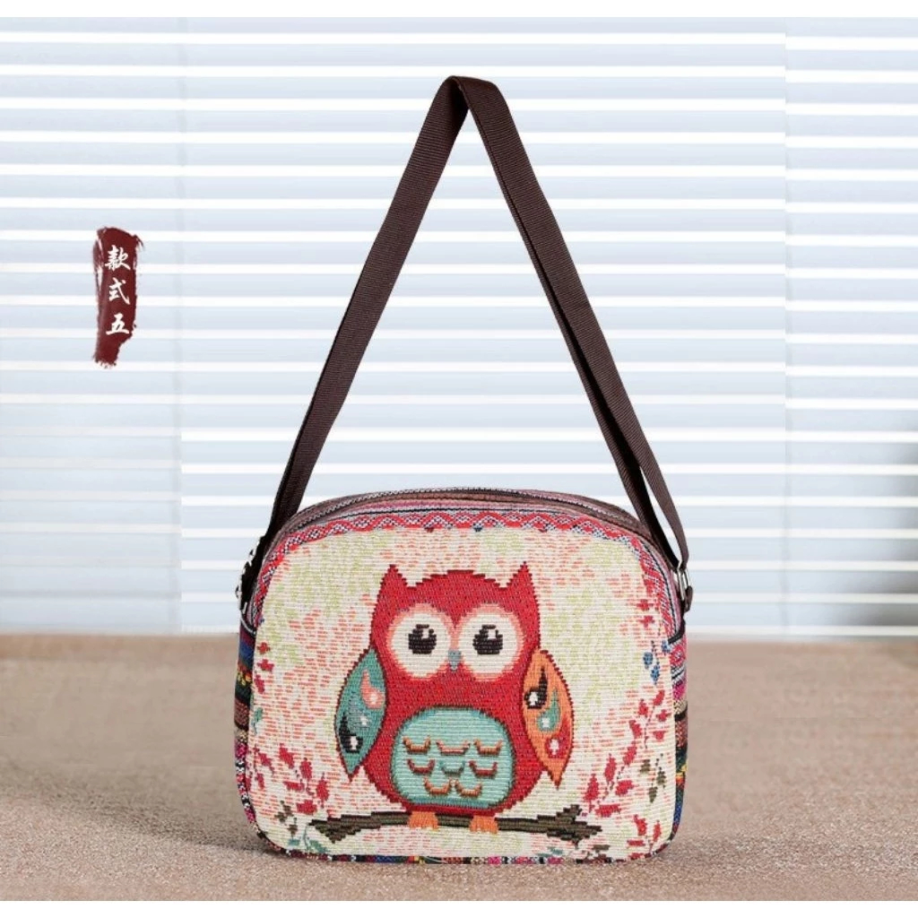 Tas Selempang Etnik Thailand / Tas Kanvas / Tas Murah Viral