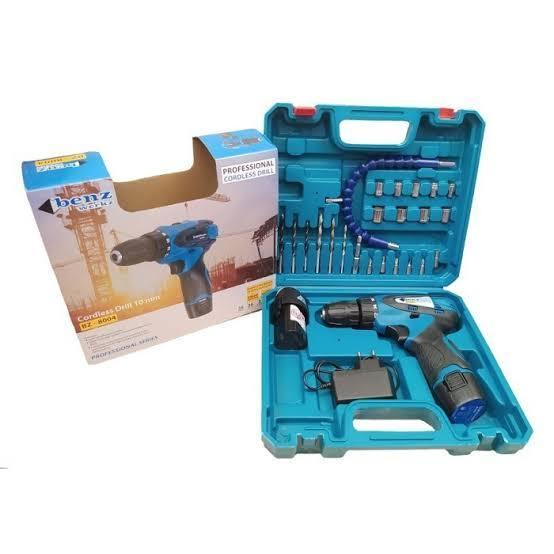 Bor Cas Benz Werkz BZ-8004 Cordless Dril 10mm 12V