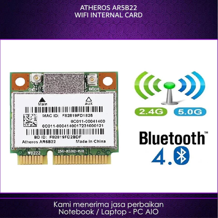 ATHEROS AR5B22 Wireless + Bluetooth Internal Wifi Card 2nd