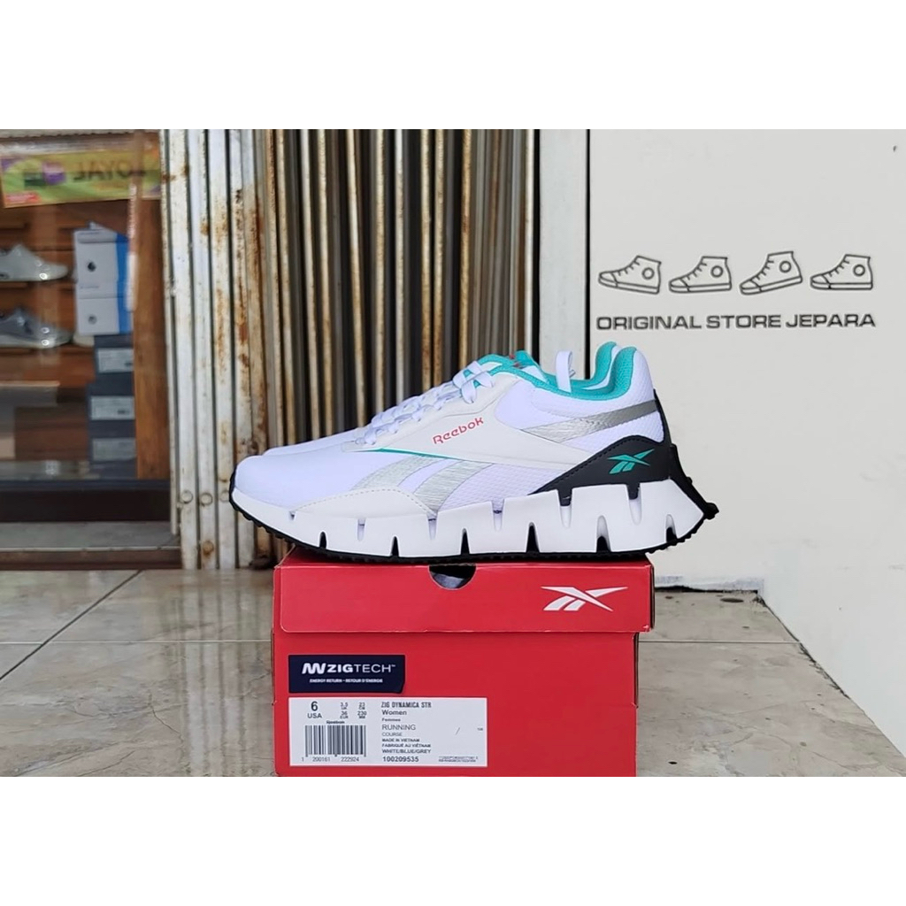 REEBOK ZIG DYNAMICA STR RUNNING WOMEN ORIGINAL 100%